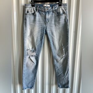 KanCan Light Blue Ripped Skinny Jeans